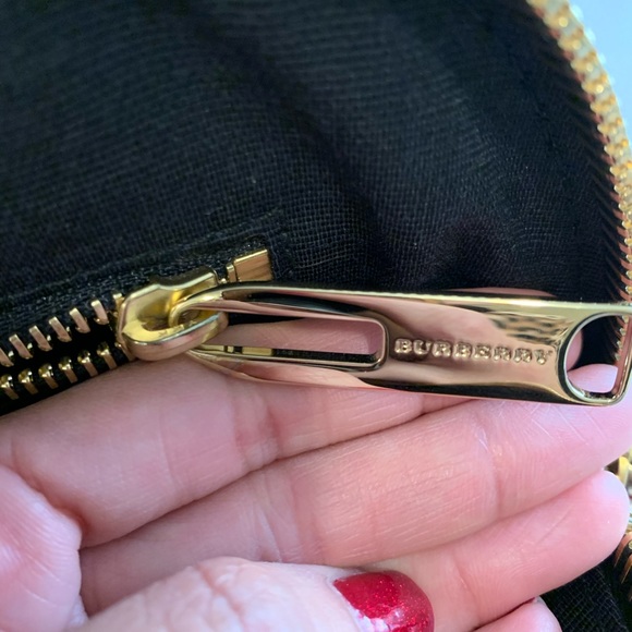 Burberry leather shoulder bag, like new , - Picture 5 of 8